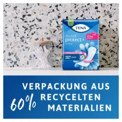 Tena Discreet Protect+ Maxi Inkontinenz Einlage, 12 St
