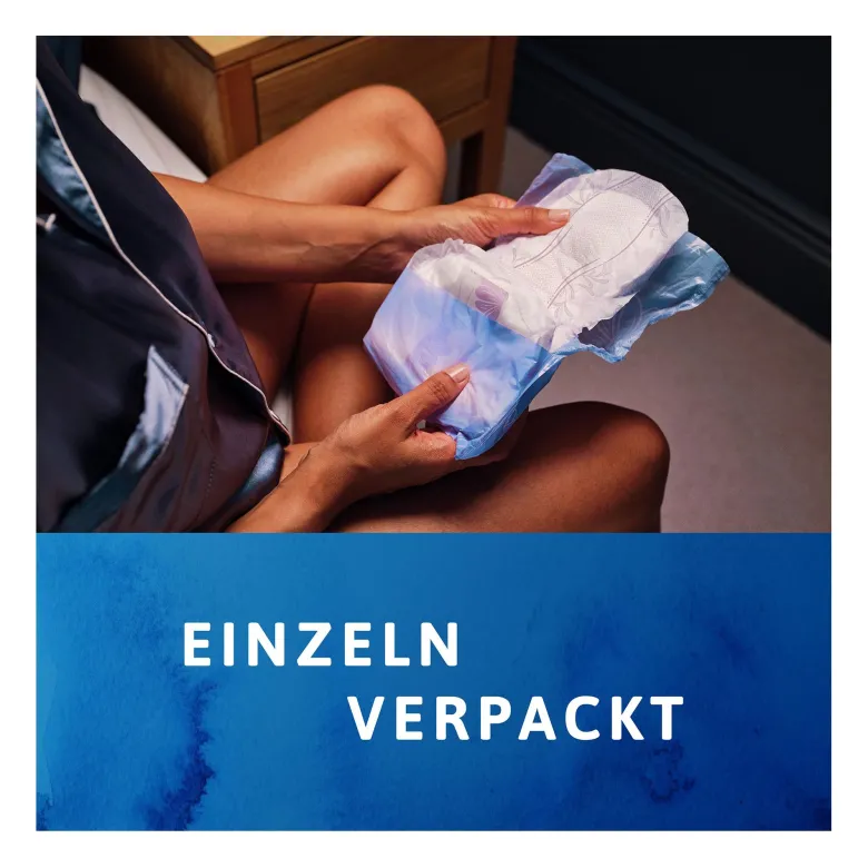 Tena Lady Discreet Maxi Night Inkontinenz Einlagen, 12 St
