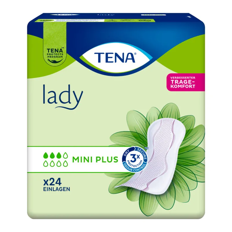 Tena Lady Mini Plus Inkontinenz-Einlagen, 24 St