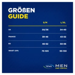 Tena MEN Active Fit Pants Plus S/M, 12 St