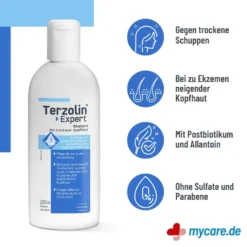 Terzolin Expert Shampoo bei trockener Kopfhaut, 200 ml