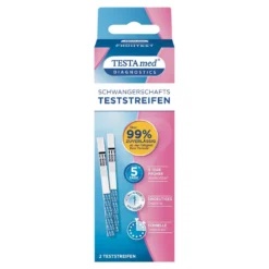 TESTamed Schwangerschafts Frühtest Teststreifen, 2 St