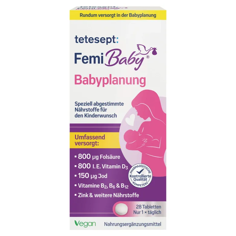 Tetesept Femi Baby Babyplanung Tabletten, 28 St
