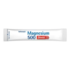 Tetesept Magnesium 500 Direkt Sticks, 20 St