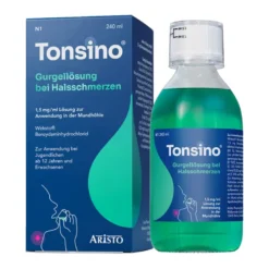 Tonsino Gurgellösung bei Halsschmerzen, 240 ml