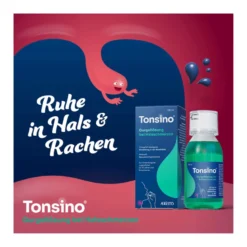Tonsino Gurgellösung bei Halsschmerzen, 240 ml