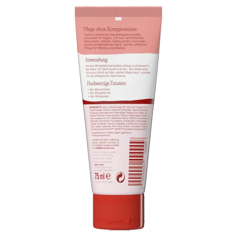 Töpfer Babycare Wind & Wetter Ringelblumen Salbe, 75 ml