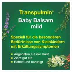 Transpulmin Baby Balsam mild, 40 ml