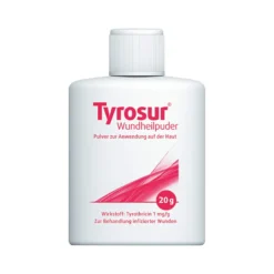 Tyrosur Wundheilpuder zur Behandlung von kleinen Wunden, 20 g