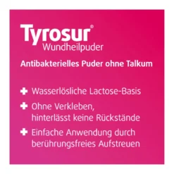 Tyrosur Wundheilpuder zur Behandlung von kleinen Wunden, 20 g