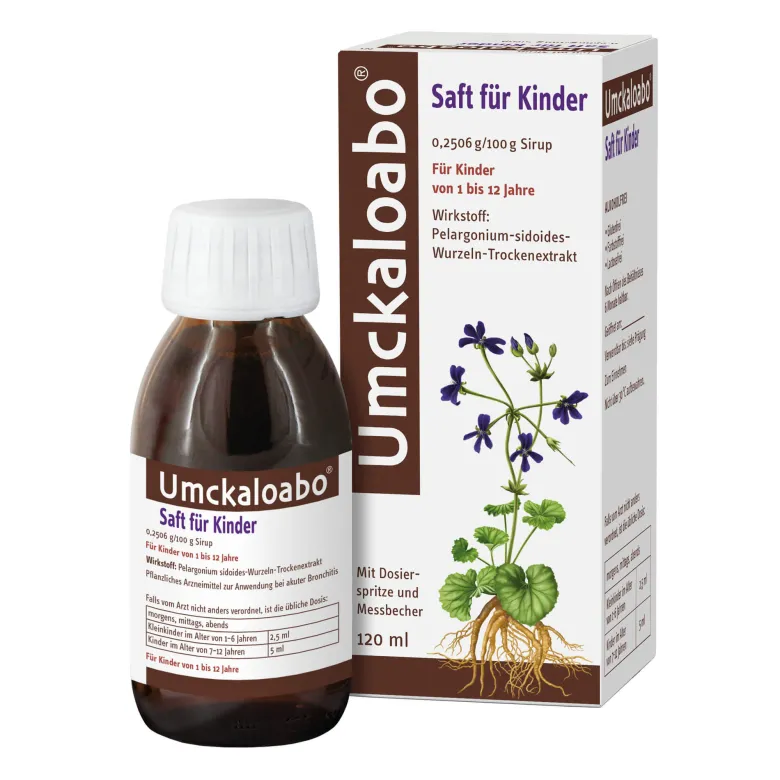 Umckaloabo Saft für Kinder, 120 ml