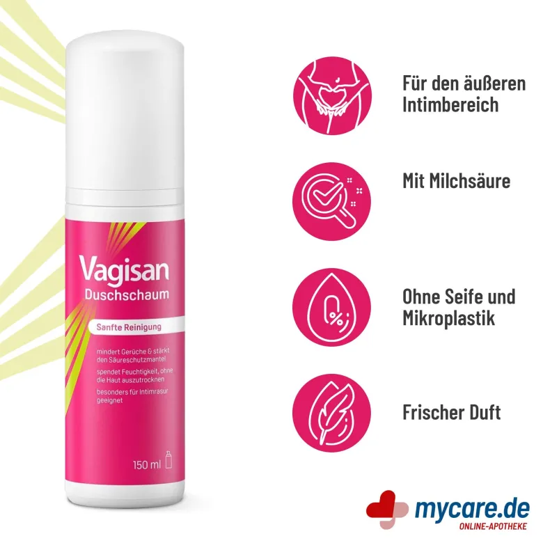 Vagisan Duschschaum, 150 ml