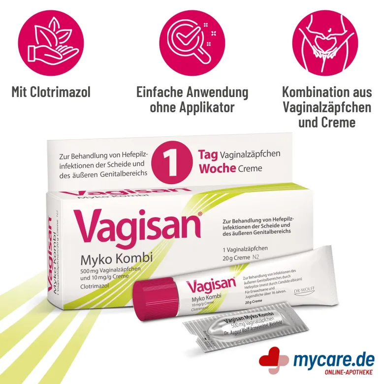 Vagisan Myko Kombi 1 Tagestherapie, 1 P