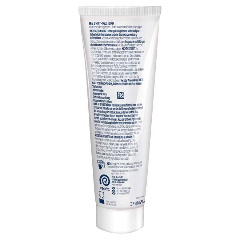 Veet Haarentfernungs-Creme für sensible Haut, 100 ml