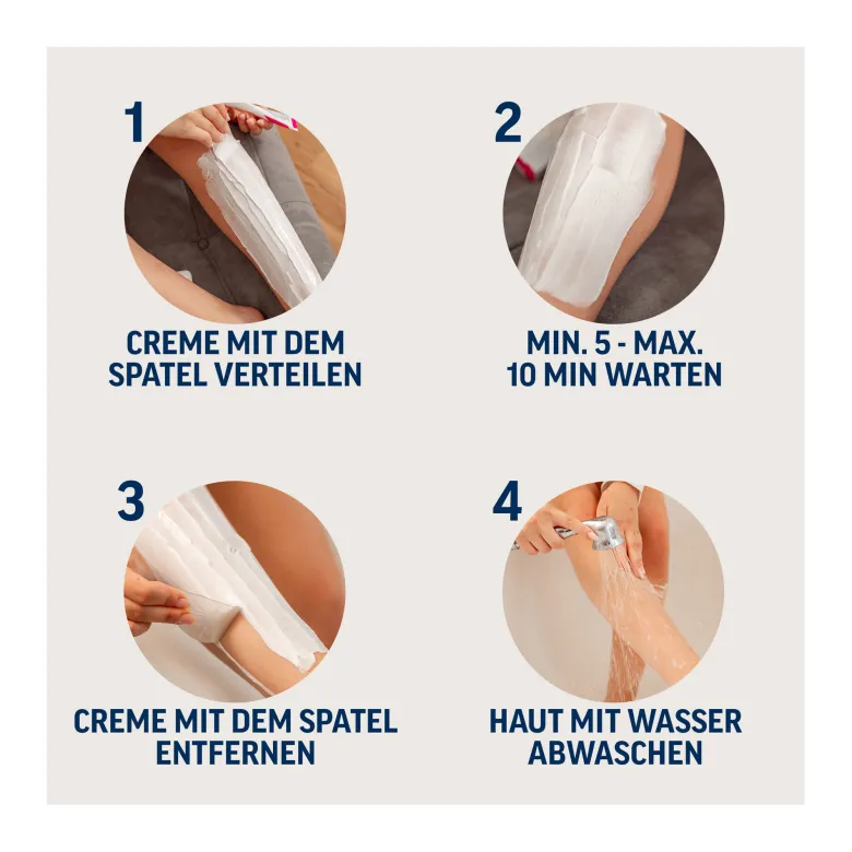 Veet Haarentfernungs-Creme für sensible Haut, 100 ml