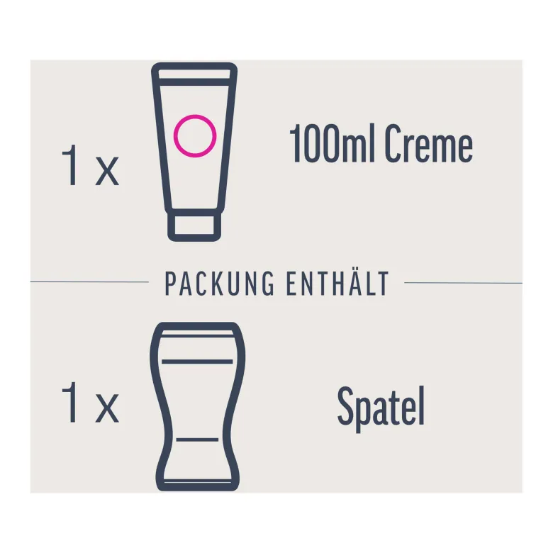 Veet Haarentfernungs-Creme für sensible Haut, 100 ml