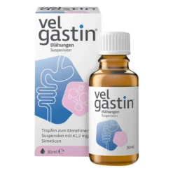 Velgastin Blähungen Suspension zum Einnehmen, 30 ml