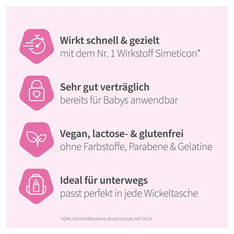 Velgastin Blähungen Suspension zum Einnehmen, 30 ml