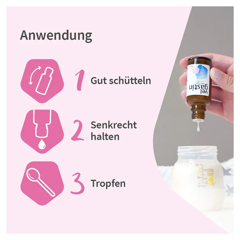 Velgastin Blähungen Suspension zum Einnehmen, 30 ml