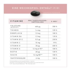Velnatal Schwangerschaft und Stillzeit Weichkapseln, 30 St