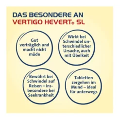 Vertigo Hevert SL Tabletten, 100 St