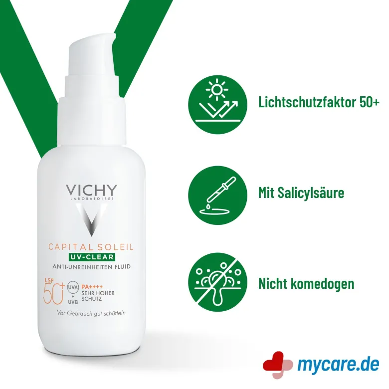 Vichy Capital Soleil UV-Clear Fluid LSF 50+, 40 ml