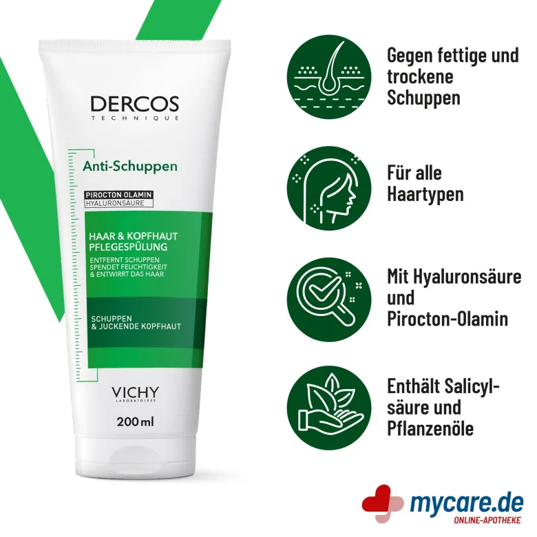 Vichy Dercos Anti-Schuppen Conditioner, 200 ml