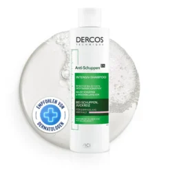 Vichy Dercos Anti-Schuppen Sensitives Pflegeshampoo, 200 ml