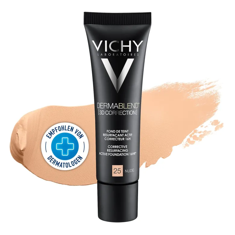Vichy Dermablend 3D Correction Make-up Nuance 25 Nude, 30 ml
