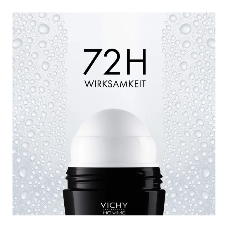Vichy Homme Deo Roll-on Anti-Transpirant 72h, 50 ml
