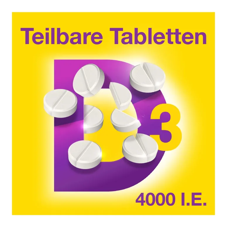 Vigantolvit 4.000 I.E. Vitamin D3 Tabletten, 60 St