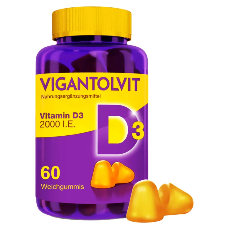 Vigantolvit 2000 I.E. Vitamin D3 Weichgummis, 60 St