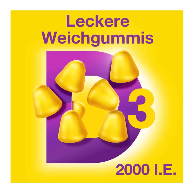 Vigantolvit 2000 I.E. Vitamin D3 Weichgummis, 60 St