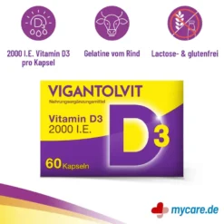 Vigantolvit 2000 I.E. Weichkapseln, 60 St