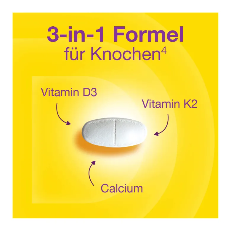 Vigantolvit Vitamin D3 K2 Calcium Filmtabletten, 60 St