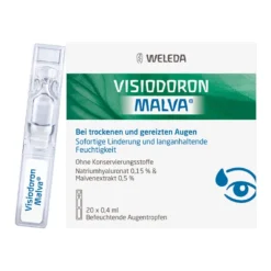 Visiodoron Malva Augentropfen in Einzeldosispipetten, 20X0.4 ml