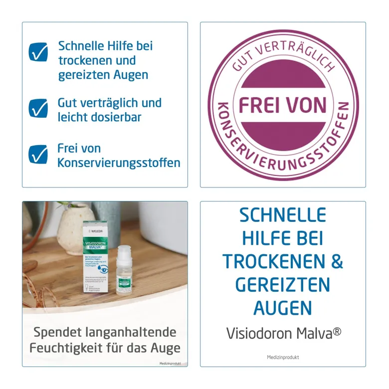 Visiodoron Malva Augentropfen, 10 ml