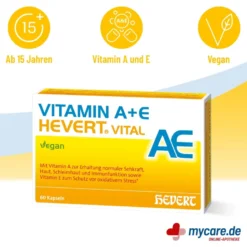 Vitamin A+E Hevert Vital Kapseln, 60 St