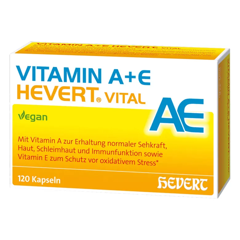 Vitamin A+E Hevert Vital Kapseln, 120 St