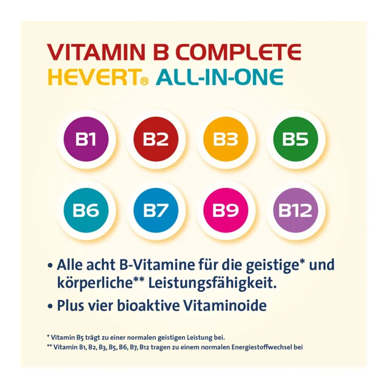 Vitamin B Complete Hevert All-in-One Kapseln, 60 St