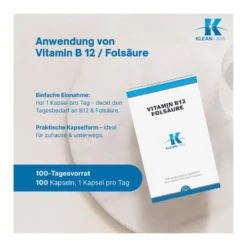 Vitamin B12 Folsäure Kapseln, 100 St