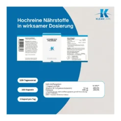 Vitamin B12 Folsäure Kapseln, 100 St