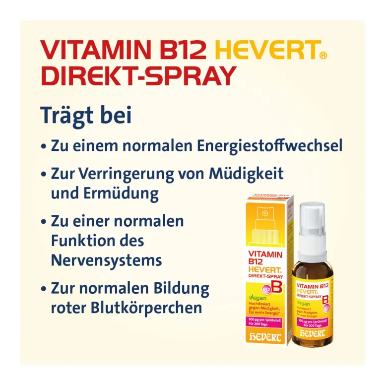 Vitamin B12 Hevert Direkt-Spray, 30 ml