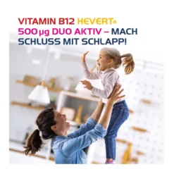 Vitamin B12 Hevert 500 µg Duo Aktiv Lutschtabletten, 180 St
