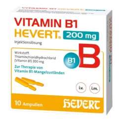 Vitamin B1 Hevert 200 mg Injektionslösung, 10X2 ml