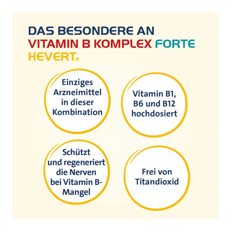 Vitamin B Komplex forte Hevert Filmtabletten, 100 St