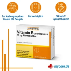 Vitamin B12-ratiopharm 10 µg, 100 St