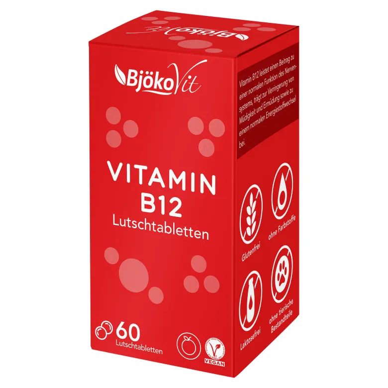 Vitamin B12 Vegan Lutschtabletten, 60 St