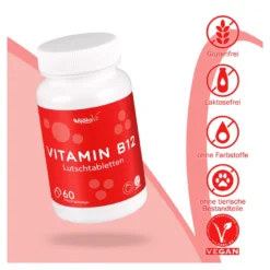 Vitamin B12 Vegan Lutschtabletten, 60 St