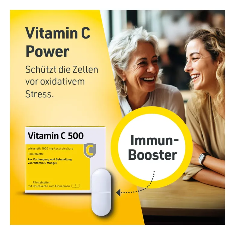 Vitamin C 500 Filmtabletten, 100 St